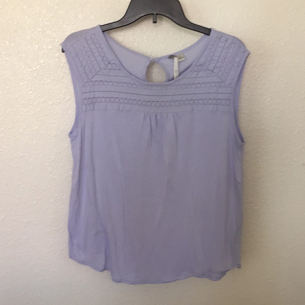 Lavender Knit Top